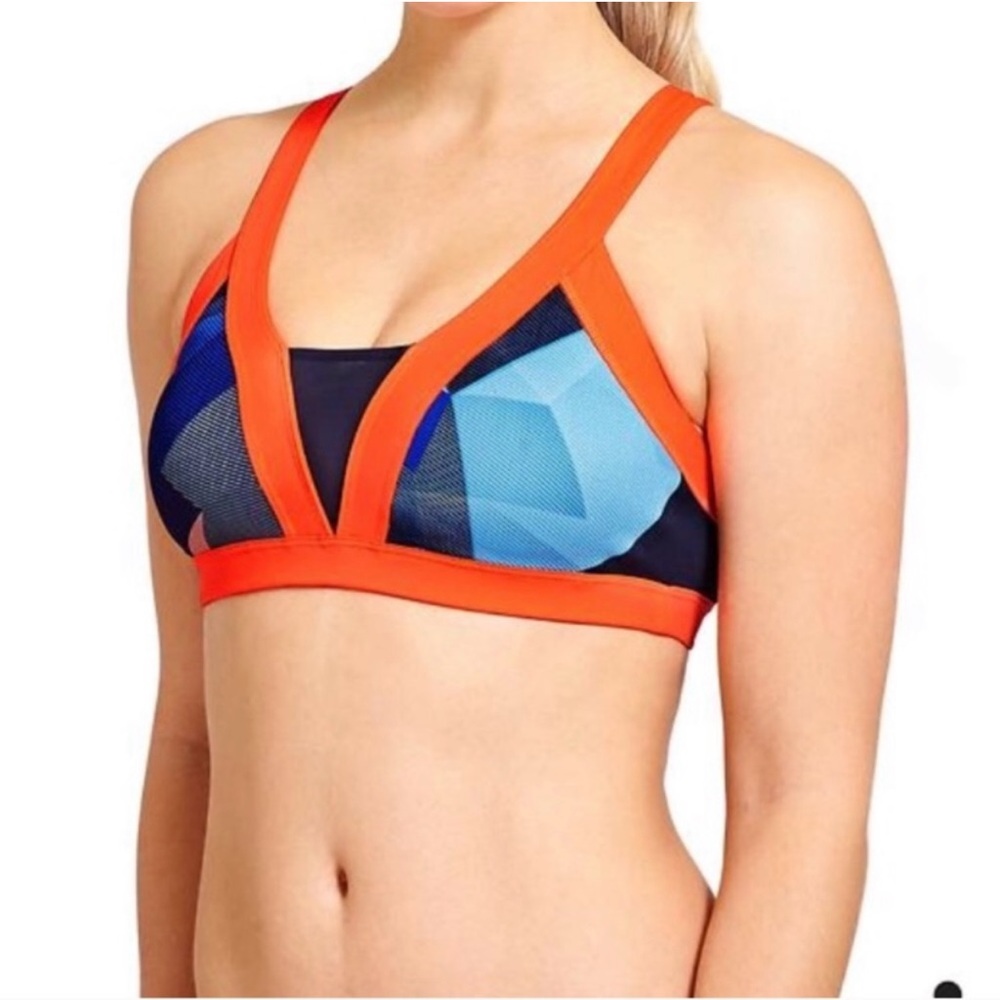 Athleta Bondi Racerback Tri Bikini Top, Medium